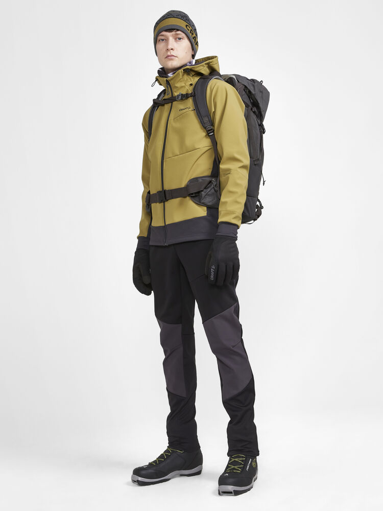Craft ADV Backcountry Hybrid Jacket M - Algae-Slate [632992] / XS