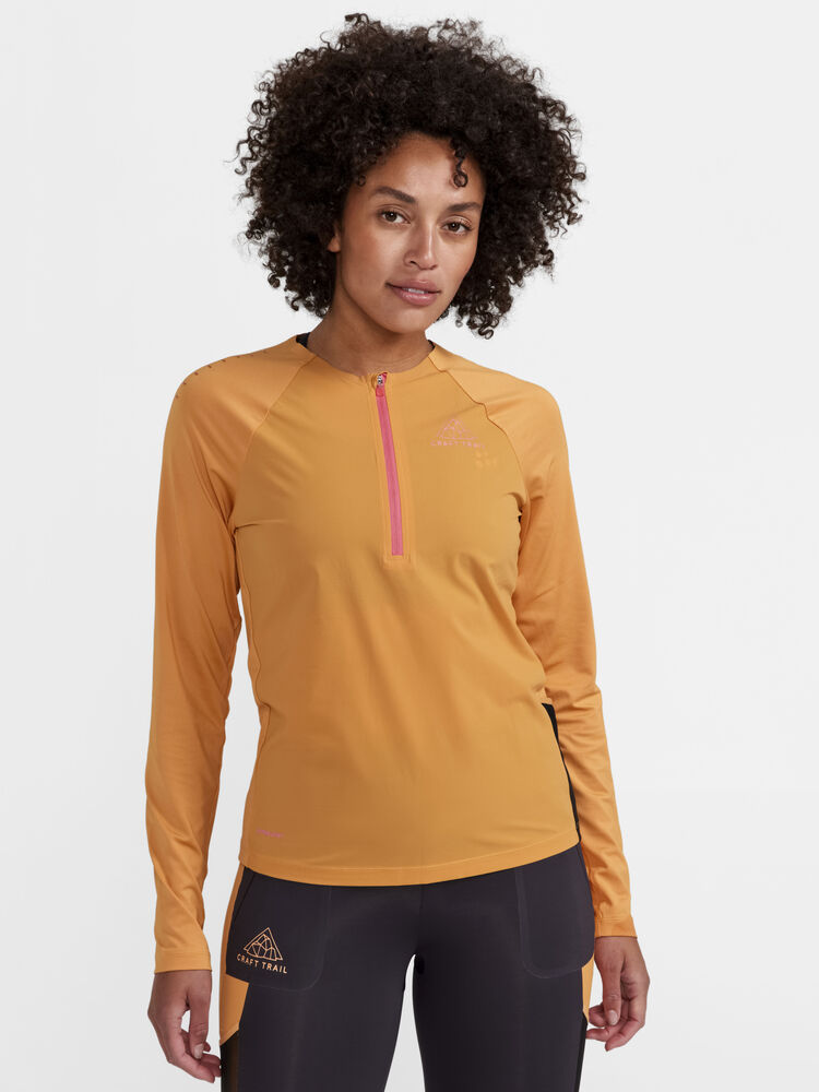 Craft PRO Trail Wind LS Tee W - Desert [574000] / XS
