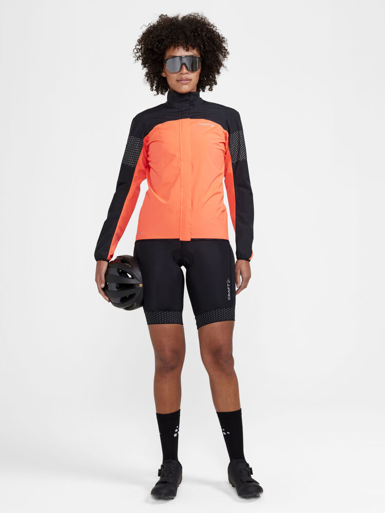 Craft CORE Endur Lumen Hydro Jacket W - BLACK-SHOCK [999825] / XS