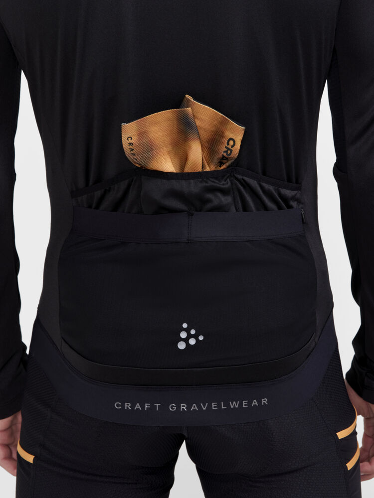 Craft PRO Gravel LS Wind Jersey M - Black AW25 [999000] / XS