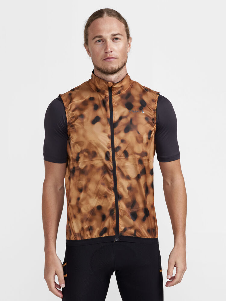Craft PRO Gravel Wind Vest M - Desert-Black [574999] / XS
