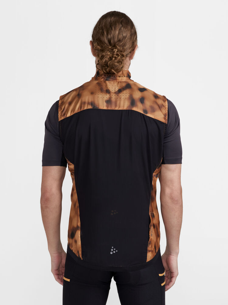 Craft PRO Gravel Wind Vest M - Desert-Black [574999] / XS