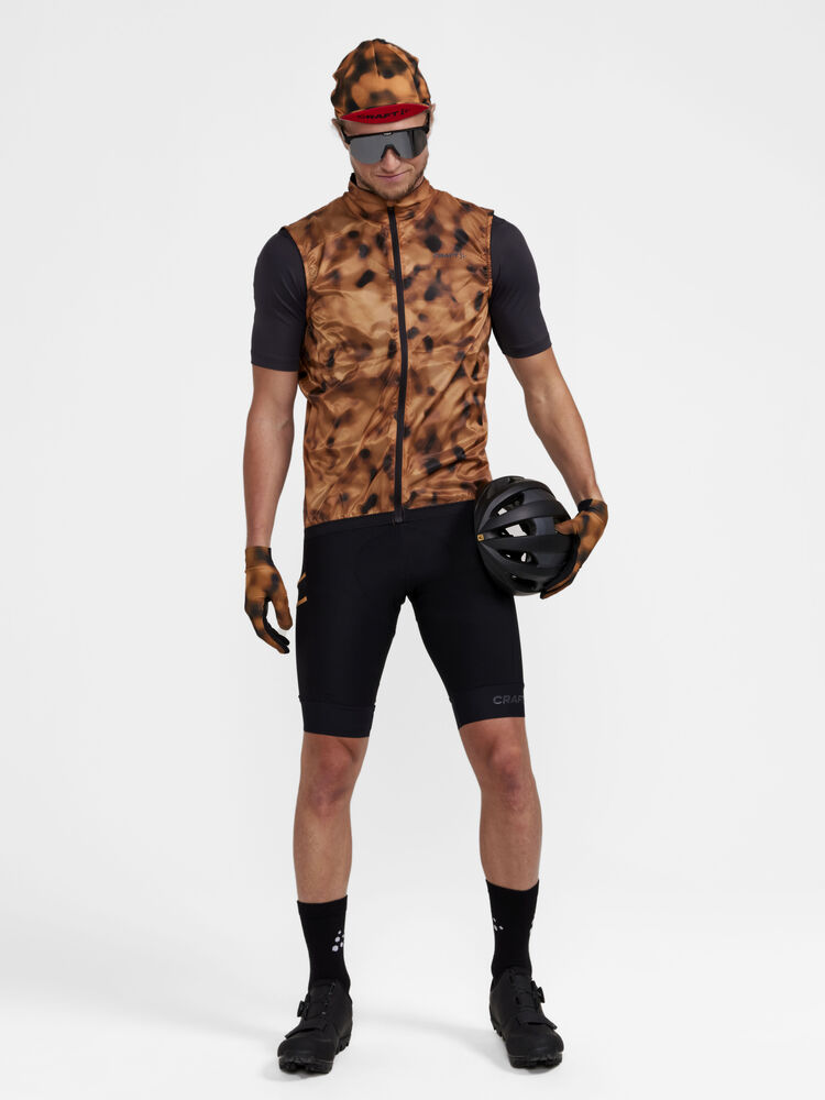 Craft PRO Gravel Wind Vest M - Desert-Black [574999] / XS