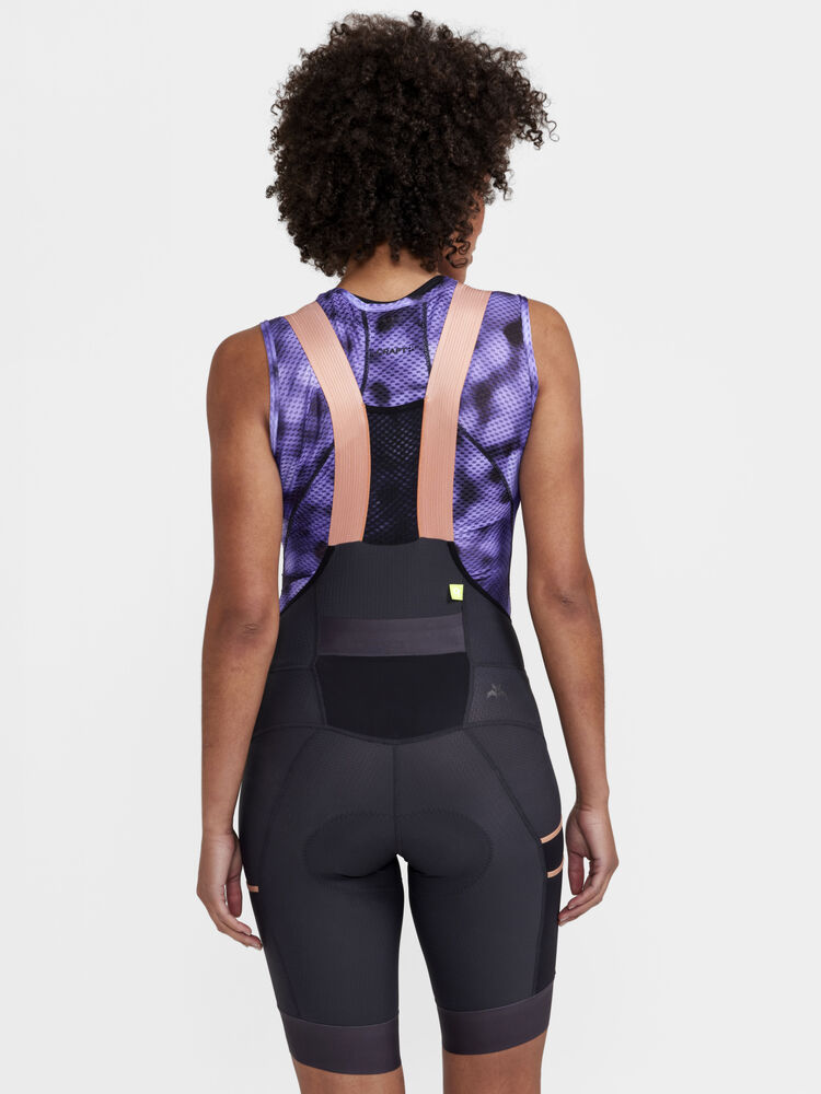 Craft PRO Gravel Bib Shorts W - Slate-Cliff [992791] / XS