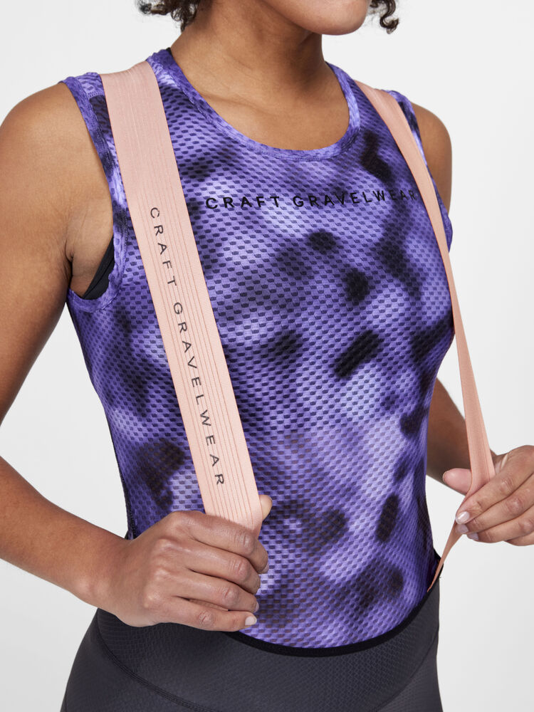 Craft PRO Gravel Bib Shorts W - Slate-Cliff [992791] / XS