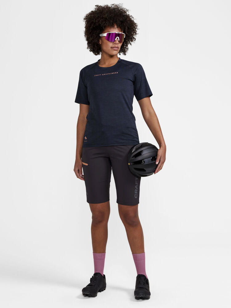 Craft PRO Gravel Shorts W - Slate [992000] / XS