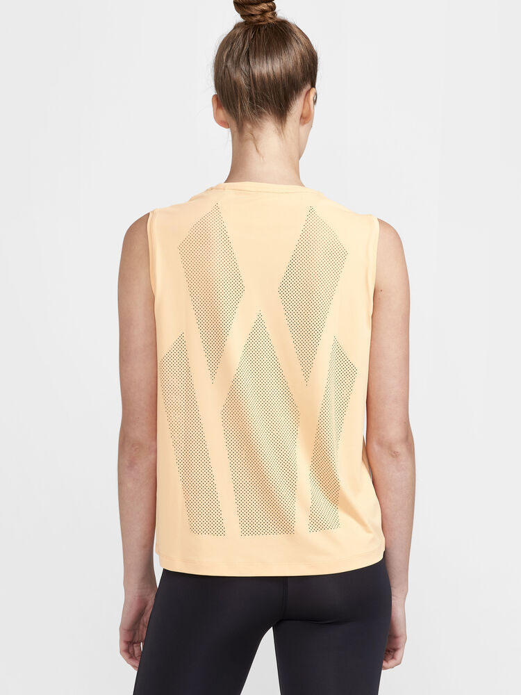 Craft ADV Tone Perforated Tank Top W - Mamey [585000] / XS