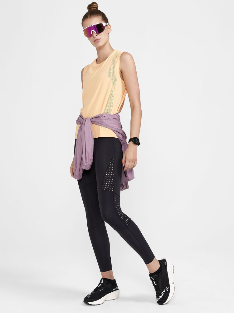 Craft ADV Tone Perforated Tank Top W - Mamey [585000] / XS