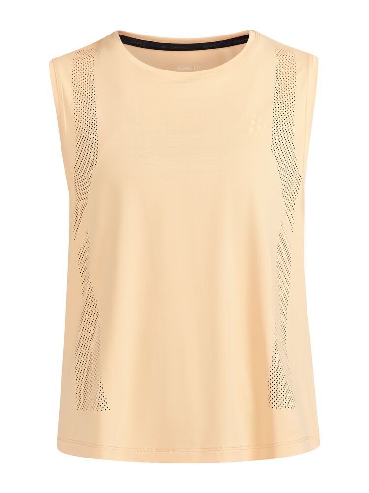 Craft ADV Tone Perforated Tank Top W - Mamey [585000] / XS