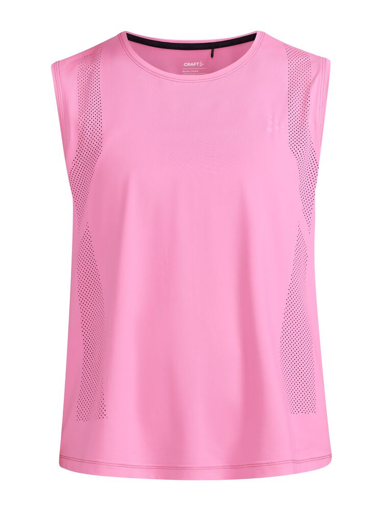 ADV Tone Perforated Tank Top W från Craft i Fuchsia