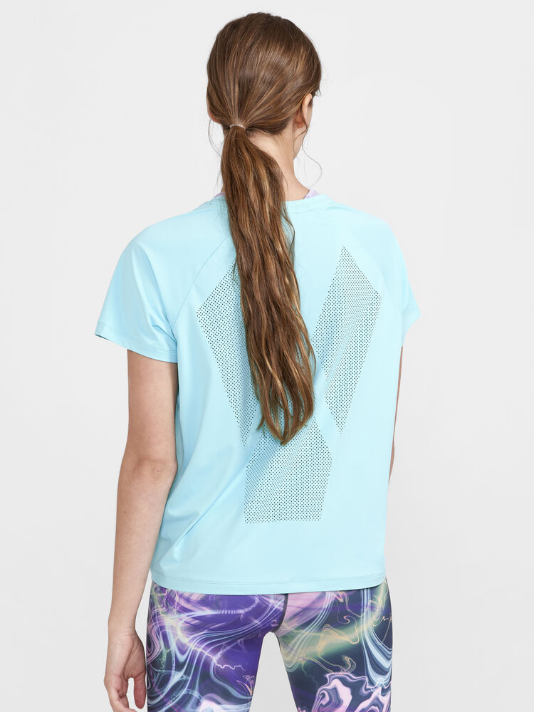 Craft ADV Tone Perforated Tee W - SEA [304000] / XS