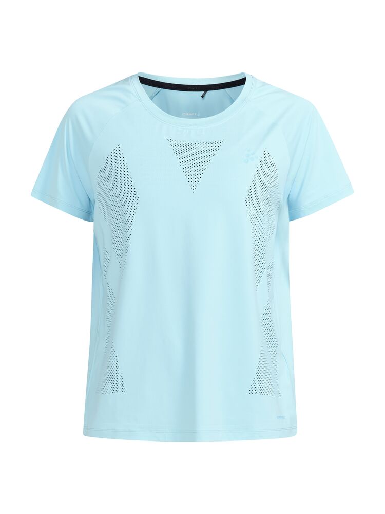 Craft ADV Tone Perforated Tee W - SEA [304000] / XS