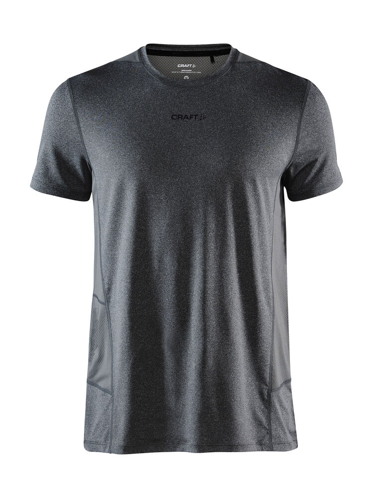 ADV Essence SS Tee M från Craft i Black-melange