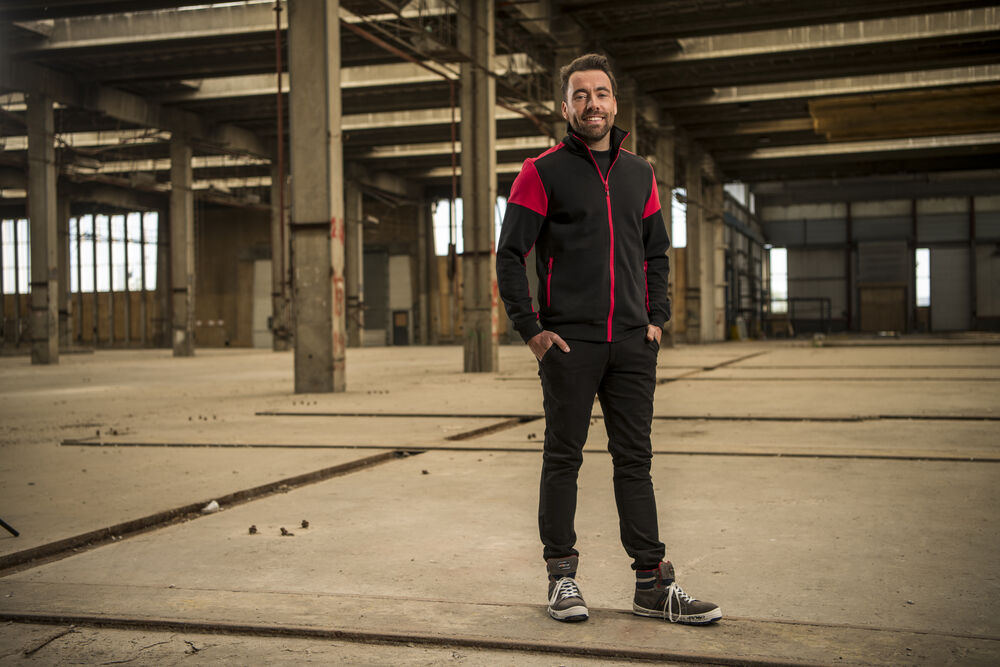 Jobman Prime Sweatshirt Jacket, bild 9