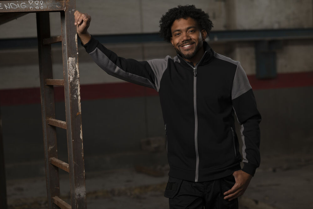 Jobman Prime Sweatshirt Jacket, bild 12