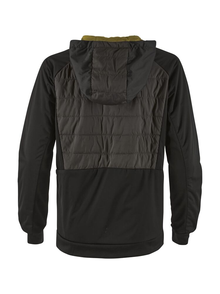 Craft ADV Insulate XC Hood Jacket Jr - BLACK-ALGAE [999632] / 134/140
