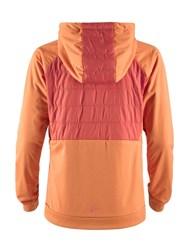 Craft ADV Thermal XC Hood Jacket Jr - GLOW-CORAL [716740] / 134/140