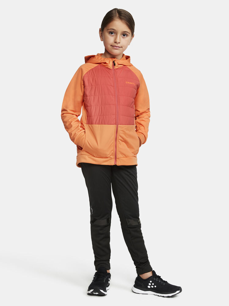 Craft ADV Thermal XC Hood Jacket Jr - GLOW-CORAL [716740] / 134/140