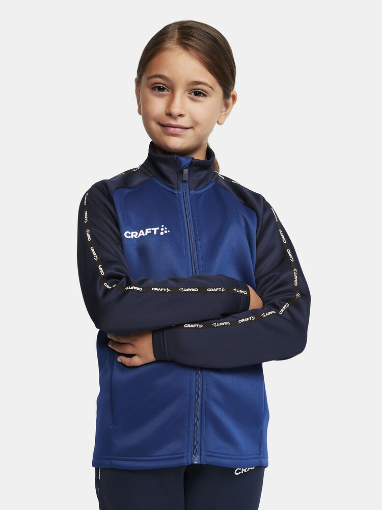 Craft Squad 2.0 Full Zip Jr - Club Cobolt-Navy [346390] / 110/116