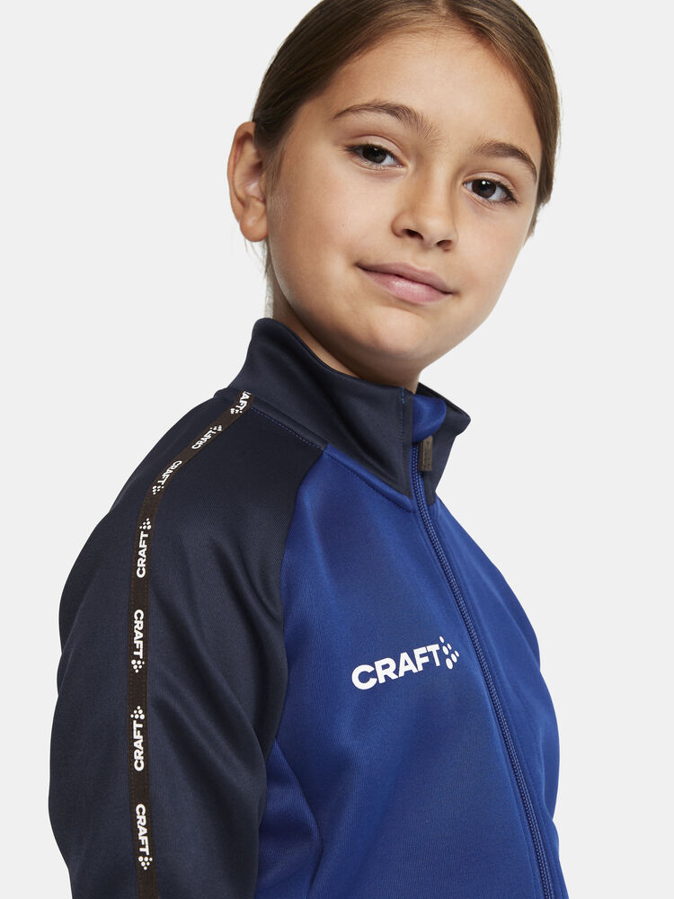 Craft Squad 2.0 Full Zip Jr - Club Cobolt-Navy [346390] / 110/116