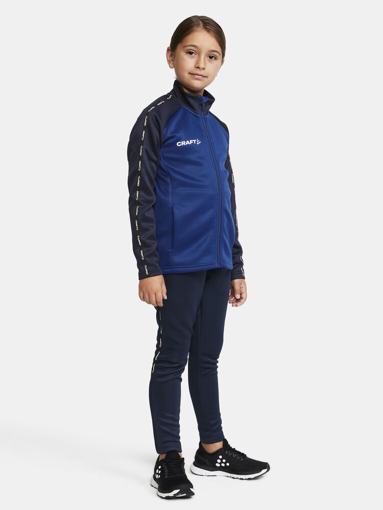 Craft Squad 2.0 Full Zip Jr - Club Cobolt-Navy [346390] / 110/116
