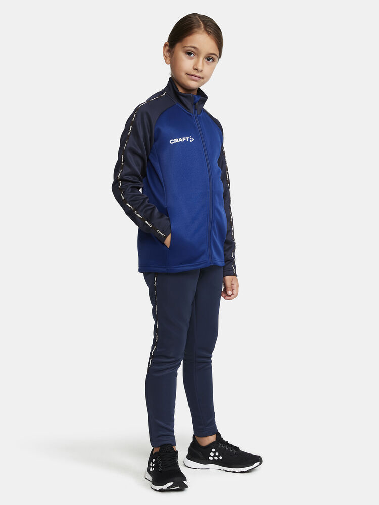 Craft Squad 2.0 Full Zip Jr - Club Cobolt-Navy [346390] / 110/116