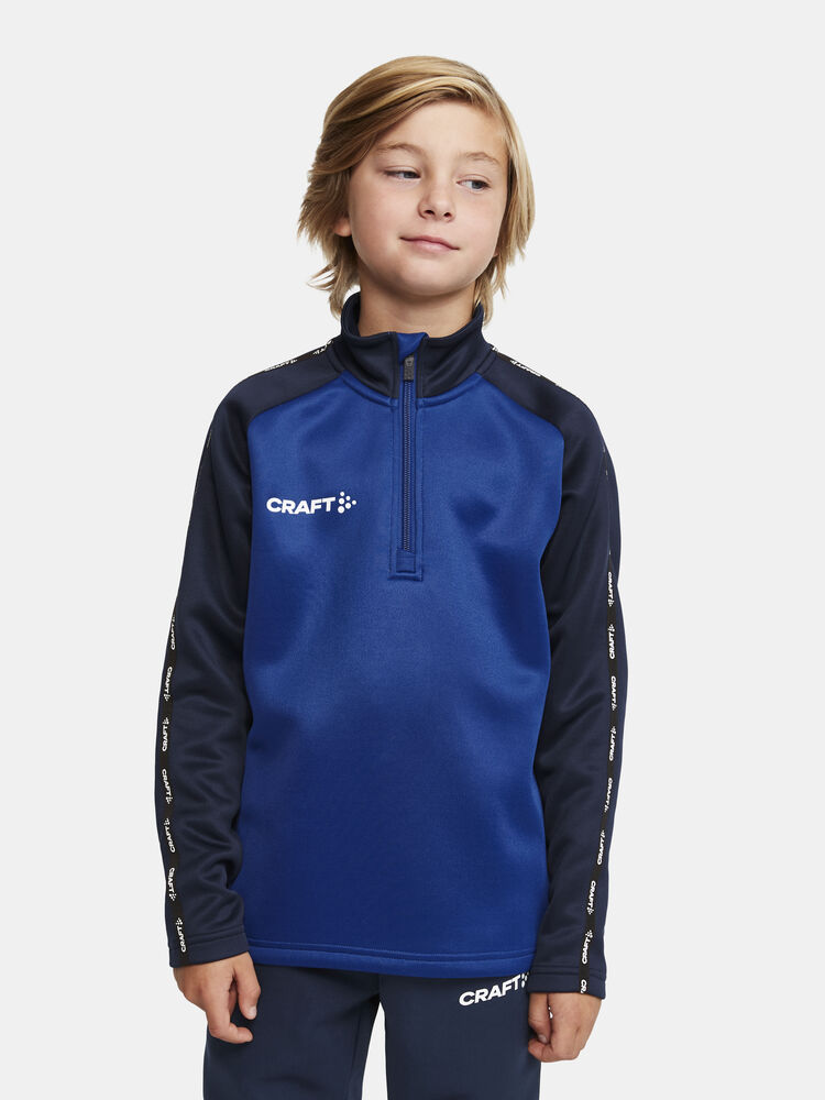 Craft Squad 2.0 Half Zip Jr - Club Cobolt-Navy [346390] / 110/116