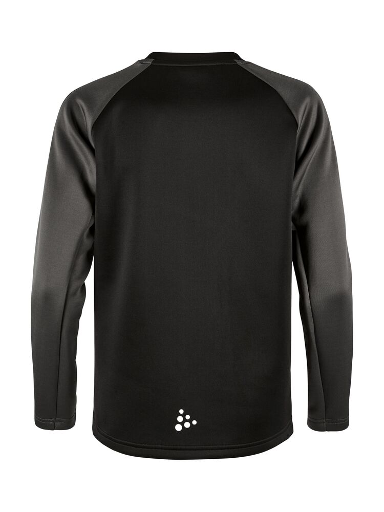 Craft Squad 2.0 Crewneck Jr - BLACK-GRANITE [999985] / 110/116