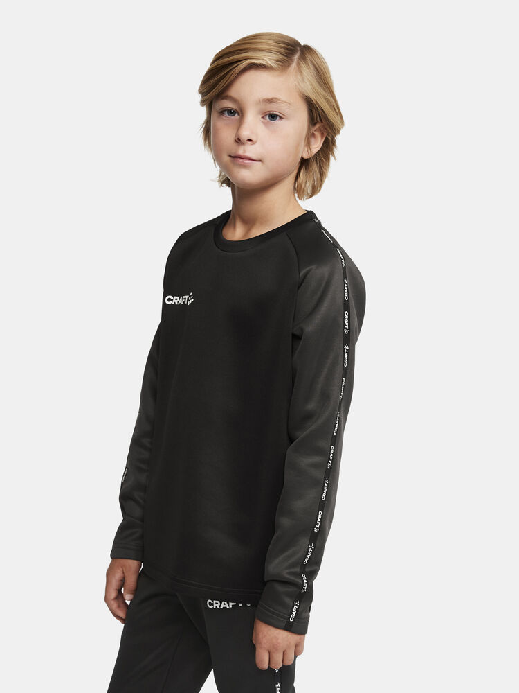 Craft Squad 2.0 Crewneck Jr - BLACK-GRANITE [999985] / 110/116