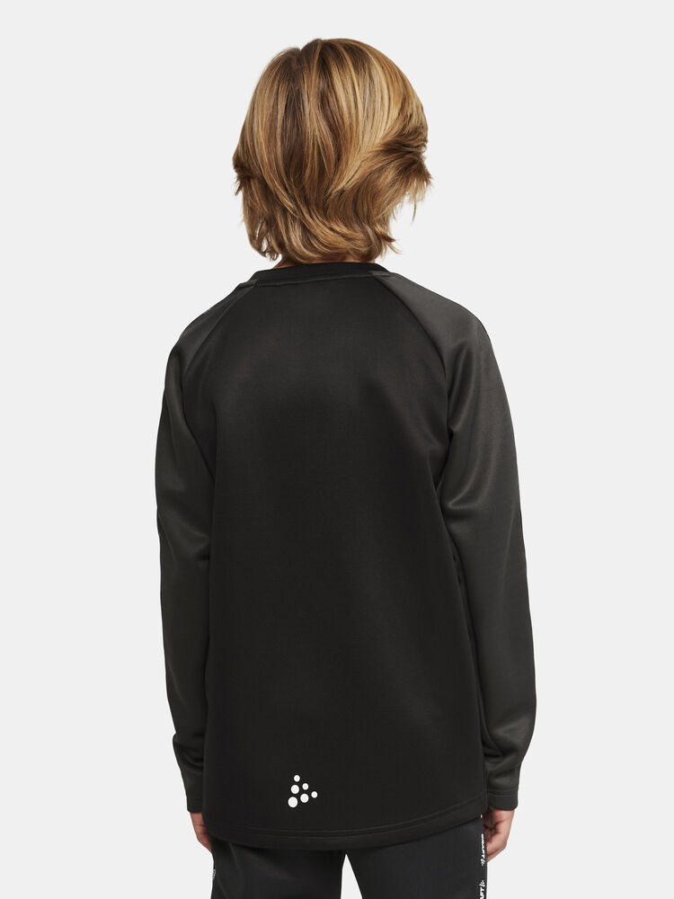 Craft Squad 2.0 Crewneck Jr - BLACK-GRANITE [999985] / 110/116