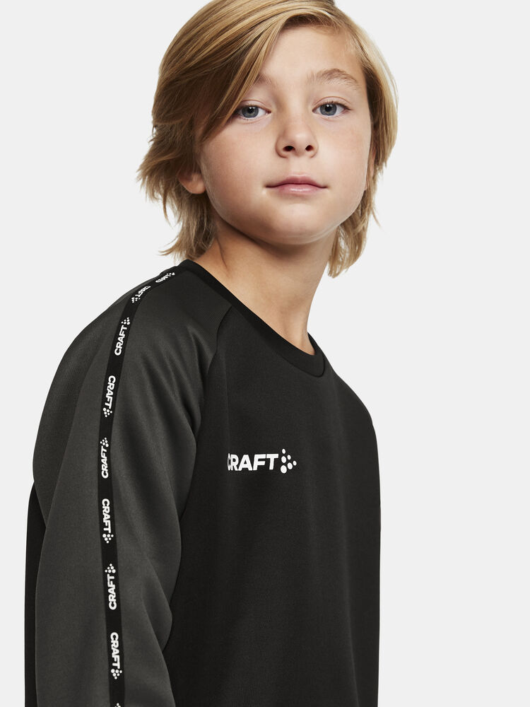 Craft Squad 2.0 Crewneck Jr - BLACK-GRANITE [999985] / 110/116