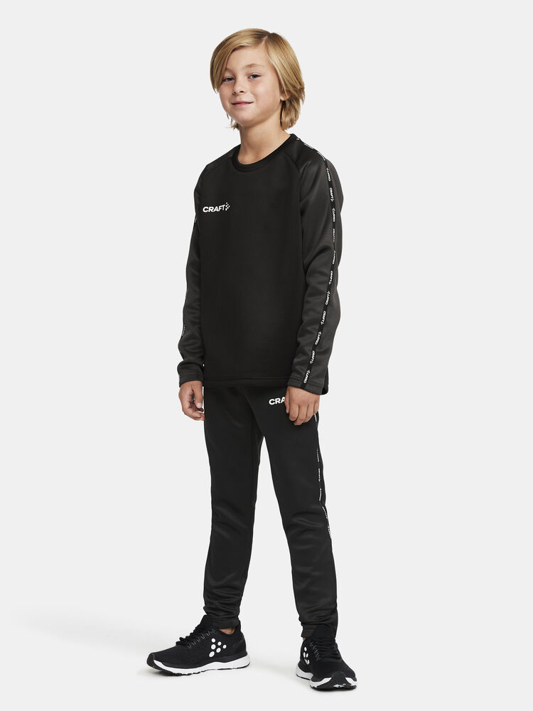 Craft Squad 2.0 Crewneck Jr - BLACK-GRANITE [999985] / 110/116