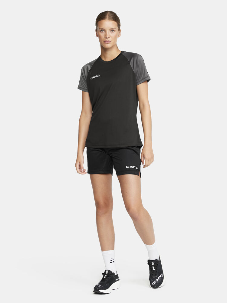 Craft Squad Go Contrast Jersey W - BLACK-GRANITE [999985] / XS