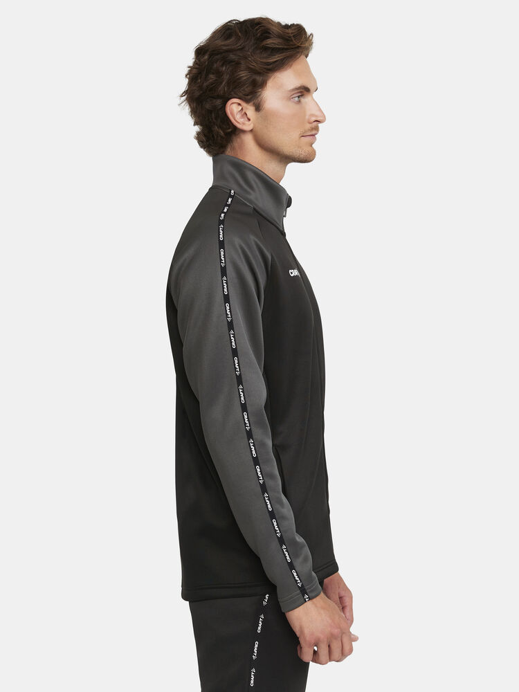 Craft Squad 2.0 Full Zip M - BLACK-GRANITE [999985] / XS