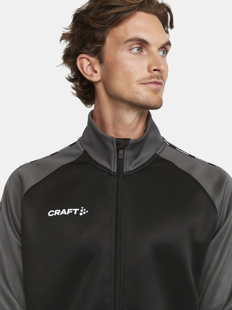 Craft Squad 2.0 Full Zip M - BLACK-GRANITE [999985] / XS
