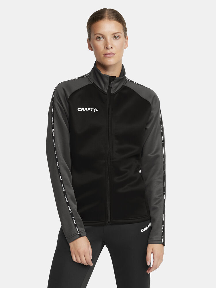 Craft Squad 2.0 Full Zip W - BLACK-GRANITE [999985] / XS