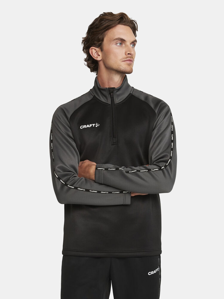 Craft Squad 2.0 Half Zip M - BLACK-GRANITE [999985] / XS