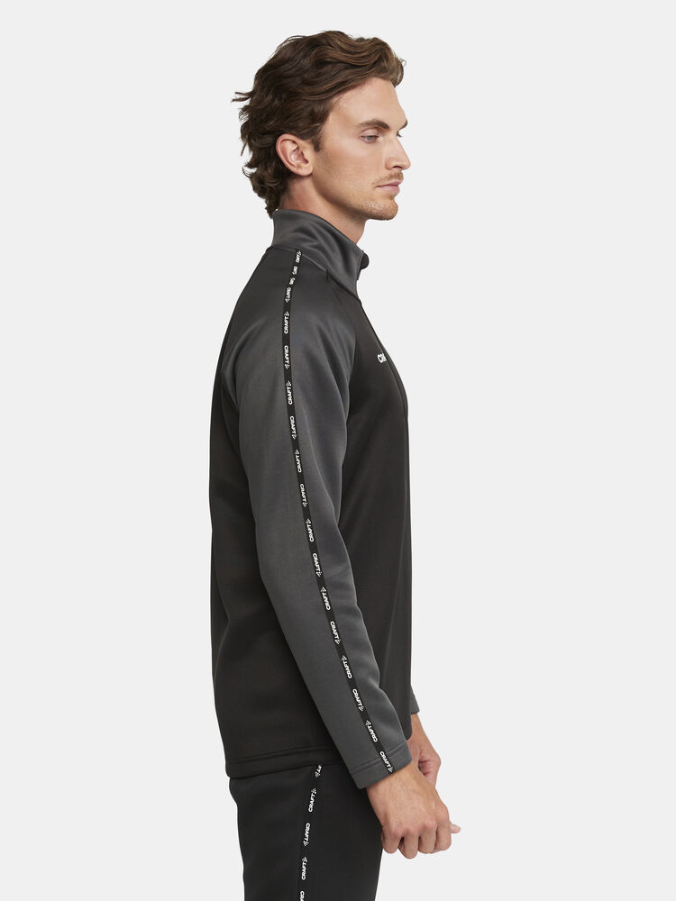 Craft Squad 2.0 Half Zip M - BLACK-GRANITE [999985] / XS