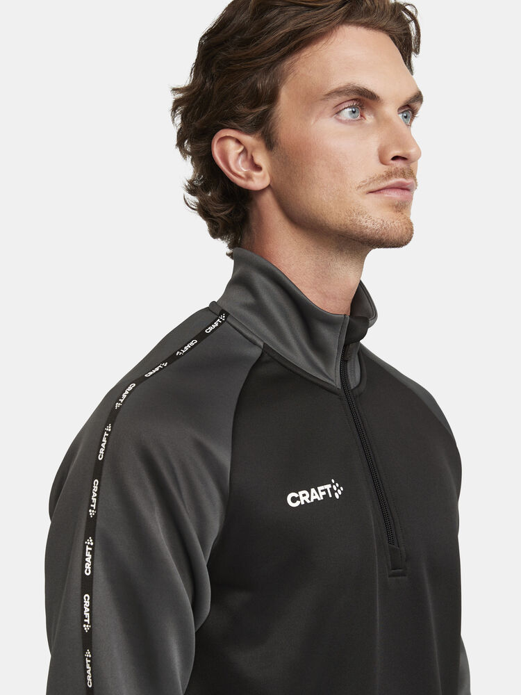Craft Squad 2.0 Half Zip M - BLACK-GRANITE [999985] / XS