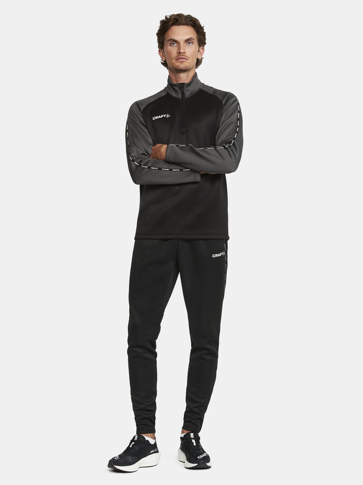 Craft Squad 2.0 Half Zip M - BLACK-GRANITE [999985] / XS
