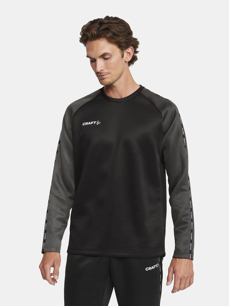 Craft Squad 2.0 Crewneck M - BLACK-GRANITE [999985] / XS