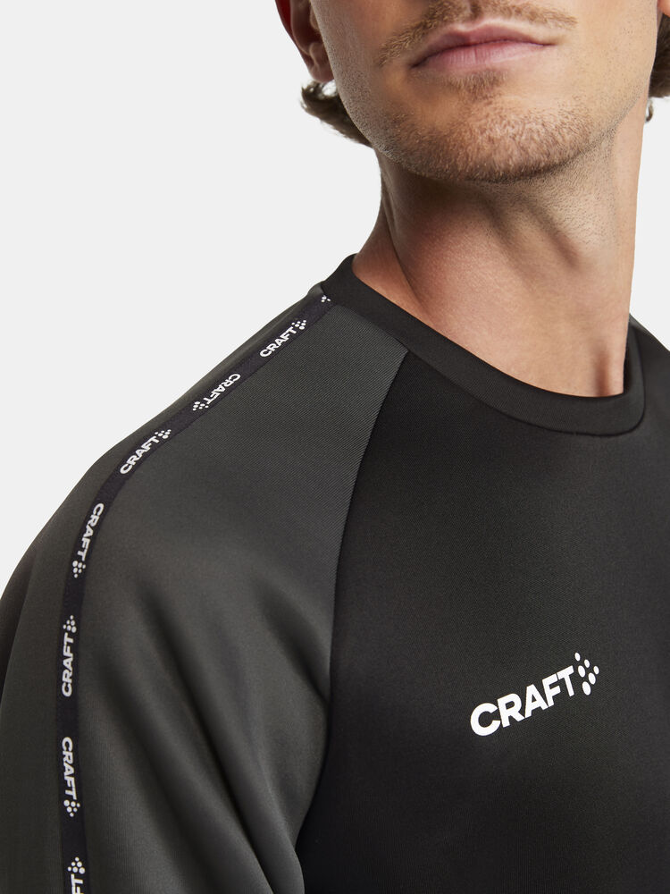 Craft Squad 2.0 Crewneck M - BLACK-GRANITE [999985] / XS