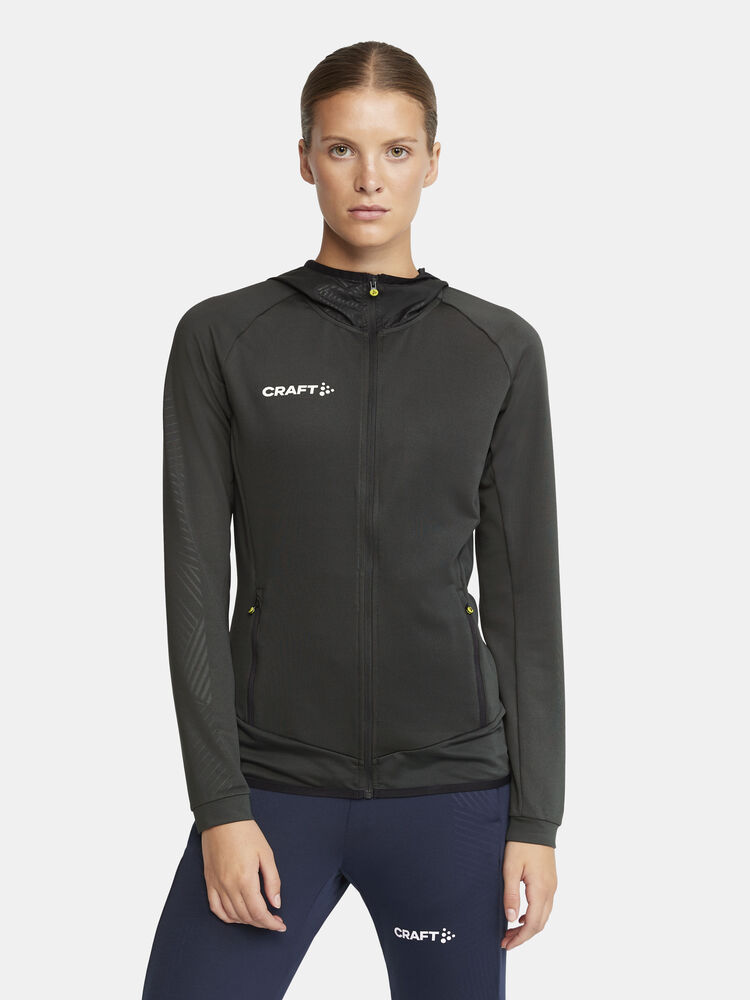 Craft Extend Full Zip W - Asphalt (retail) [995000] / XS