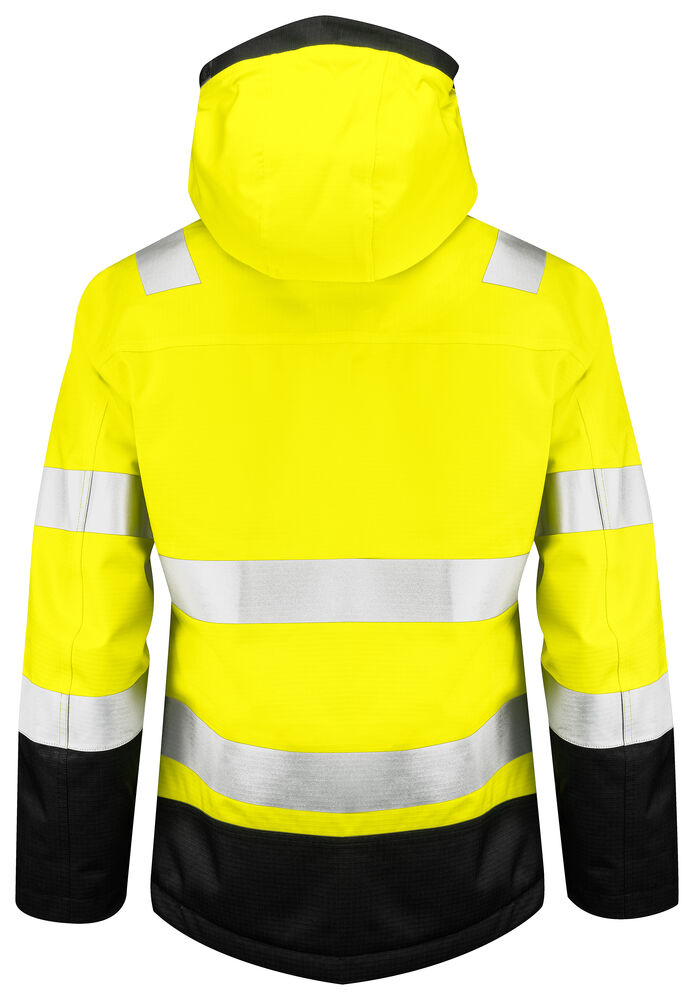 Projob 6449 FUNKTIONEL JAKKE EN ISO 20471 KLASSE 2/3, DAMEMODEL - Yellow/Black [11] / XS