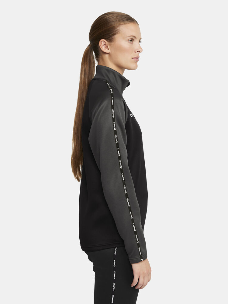Craft Squad 2.0 Half Zip W - BLACK-GRANITE [999985] / XS