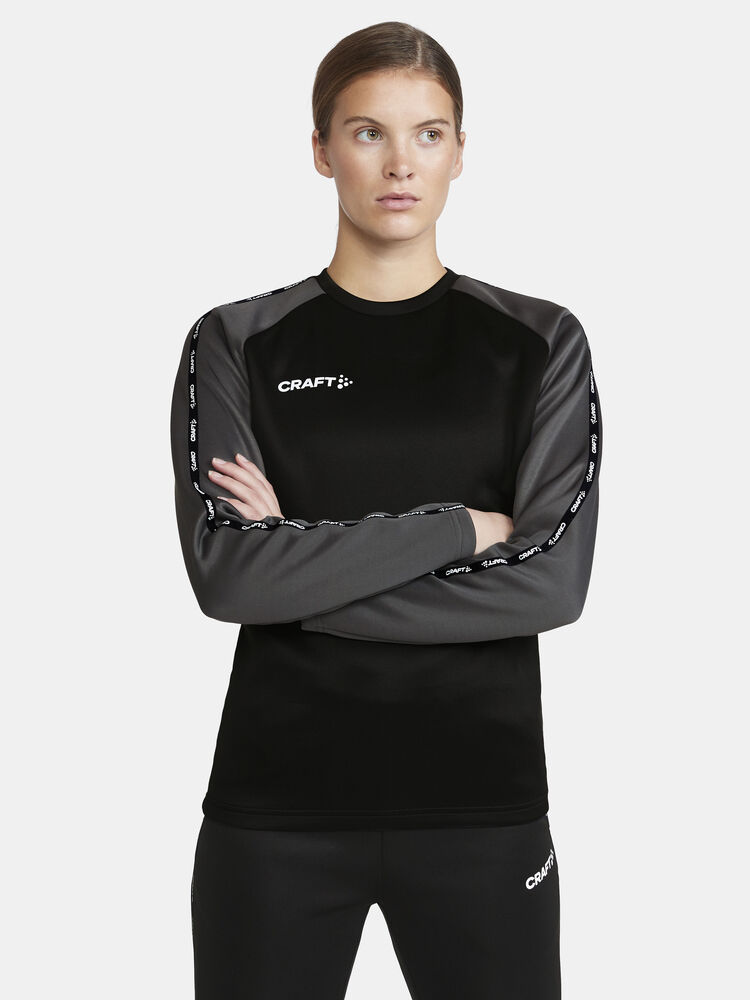 Craft Squad 2.0 Crewneck W - BLACK-GRANITE [999985] / XS