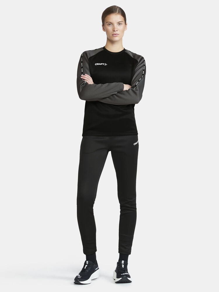 Craft Squad 2.0 Crewneck W - BLACK-GRANITE [999985] / XS