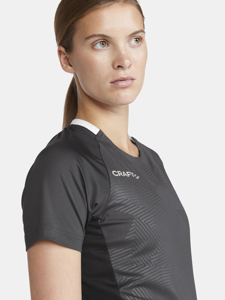 Craft Premier Solid Jersey W - Asphalt (retail) [995000] / XS