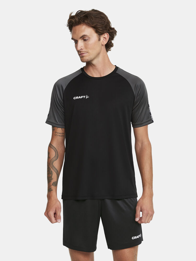 Craft Squad Go Contrast Jersey M - BLACK-GRANITE [999985] / XS