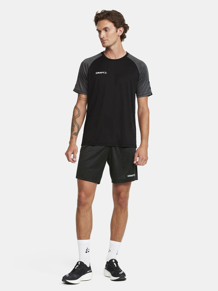 Craft Squad Go Contrast Jersey M - BLACK-GRANITE [999985] / XS